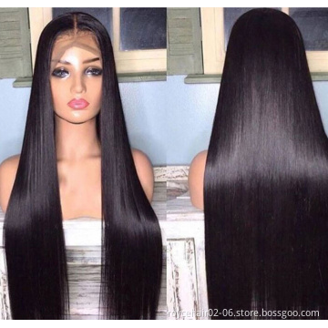 Brazilian Remy Human Hair Lace Front Human Hair Wigs Pre Plucked 13X4 150% Middle Part T Part HD lace Frontal Wigs for Women